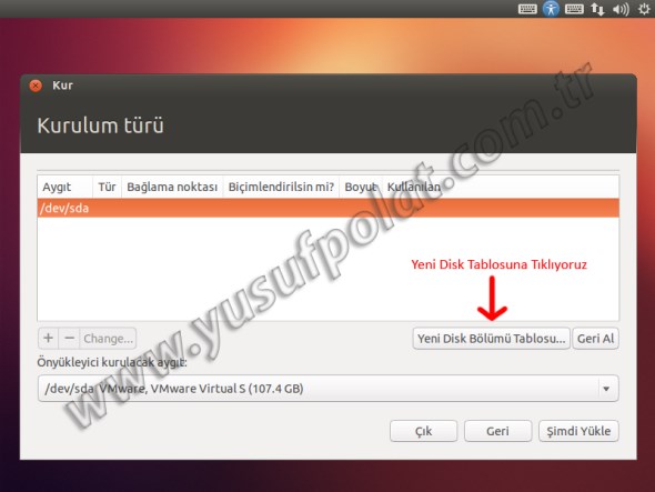 Ubuntu 12.10 Kurulum 6
